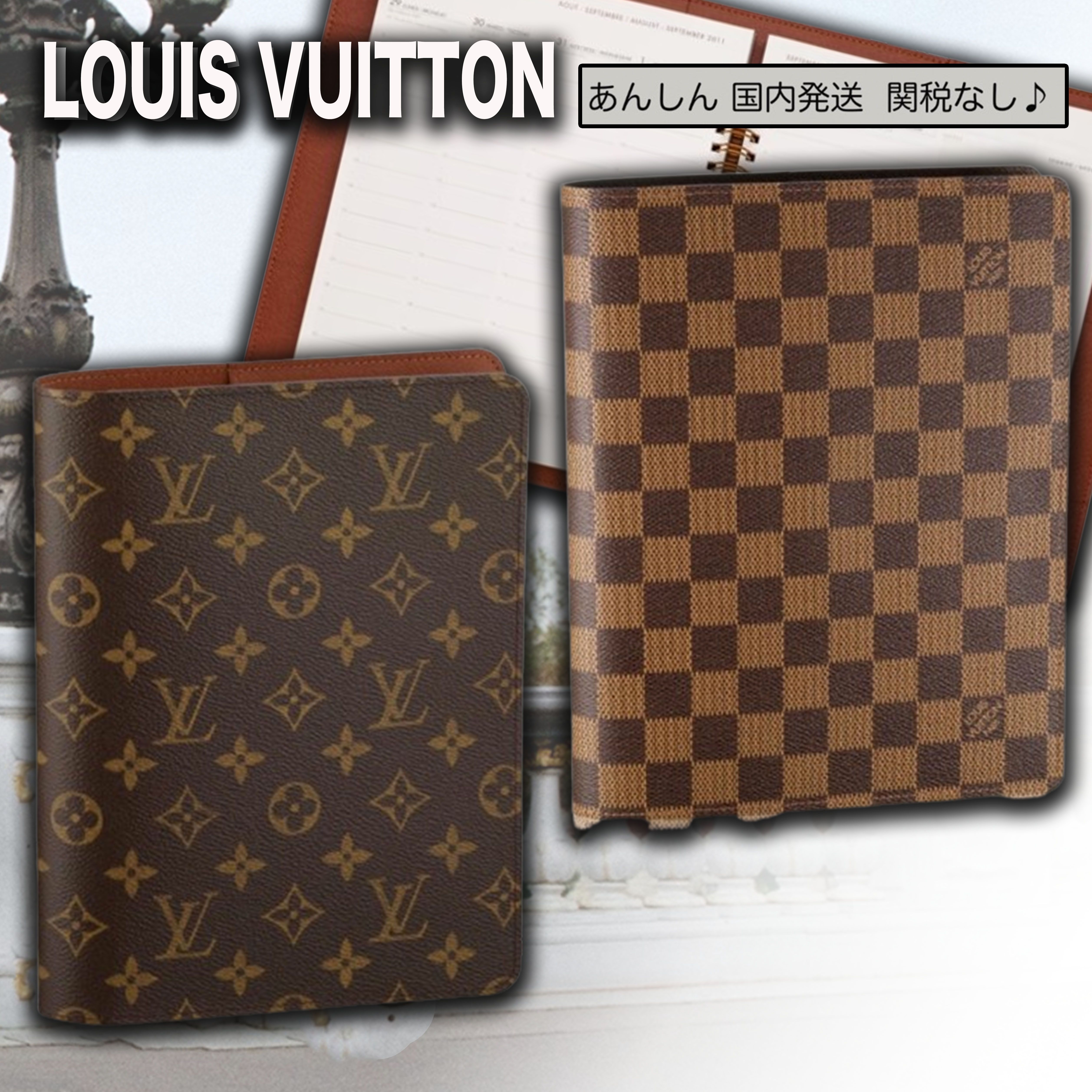 Louis Vuitton チェック柄ノート A5