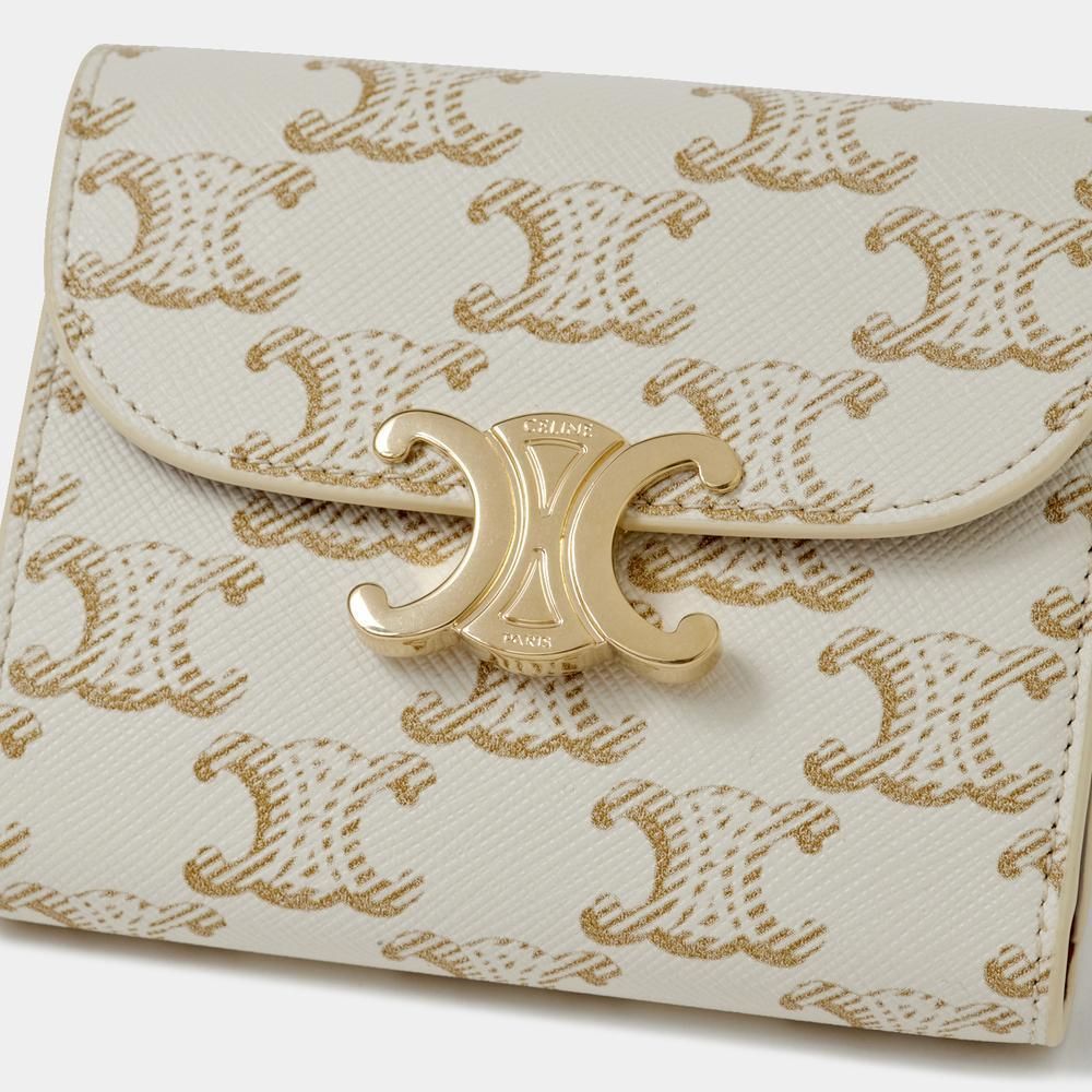 CELINE セリーヌ トリオンフキャンバス 3つ折り コンパクト財布