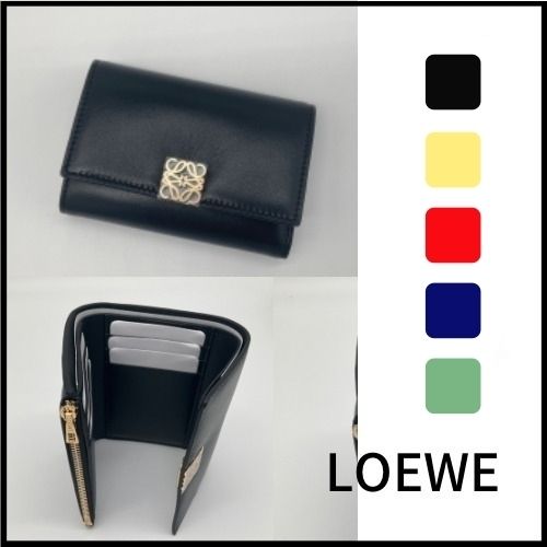 LOEWE】パファー アナグラム バーティカルウォレット スモール (LOEWE