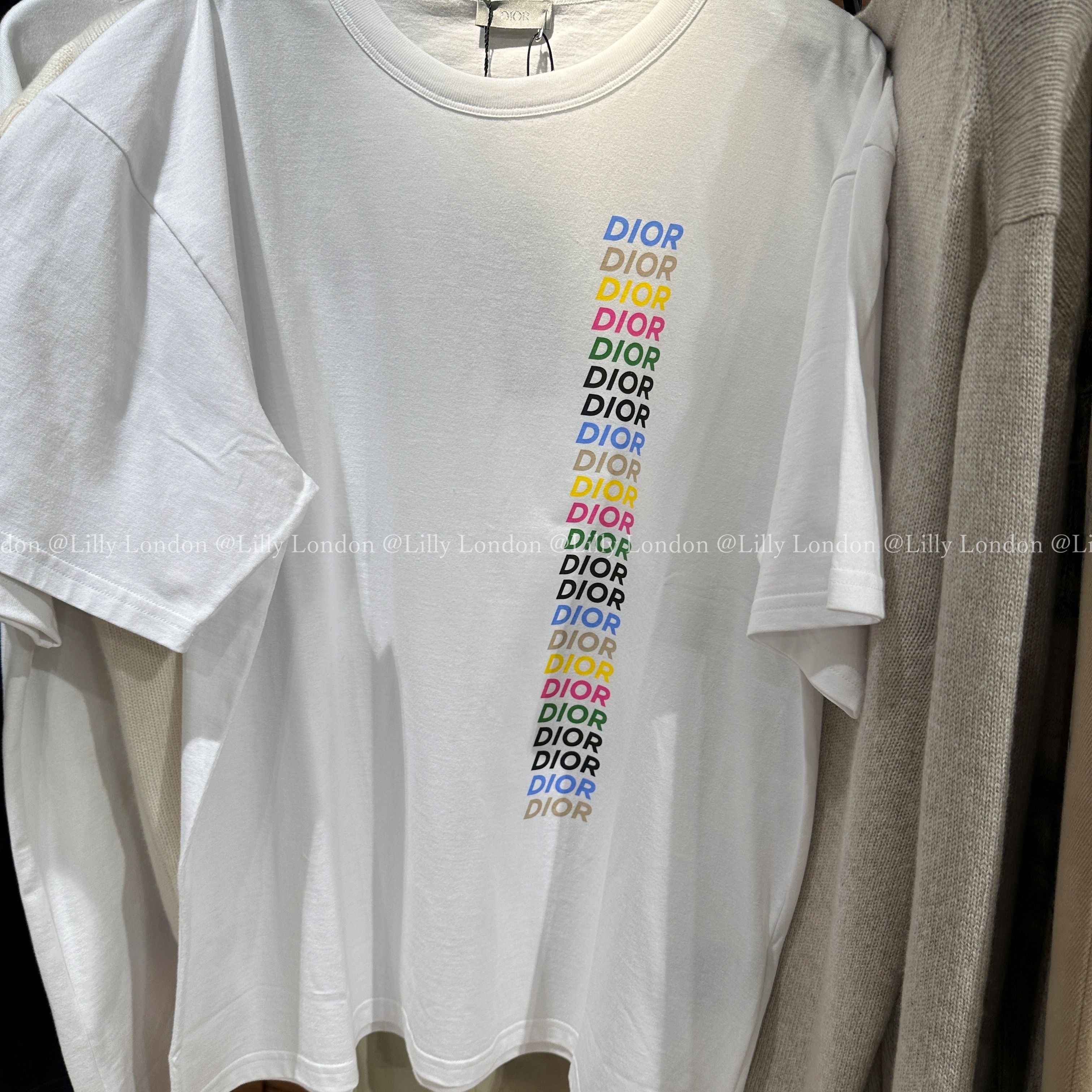 ディオール 新作 DIOR Tシャツ 半袖 オーガニックコットン (Dior/T