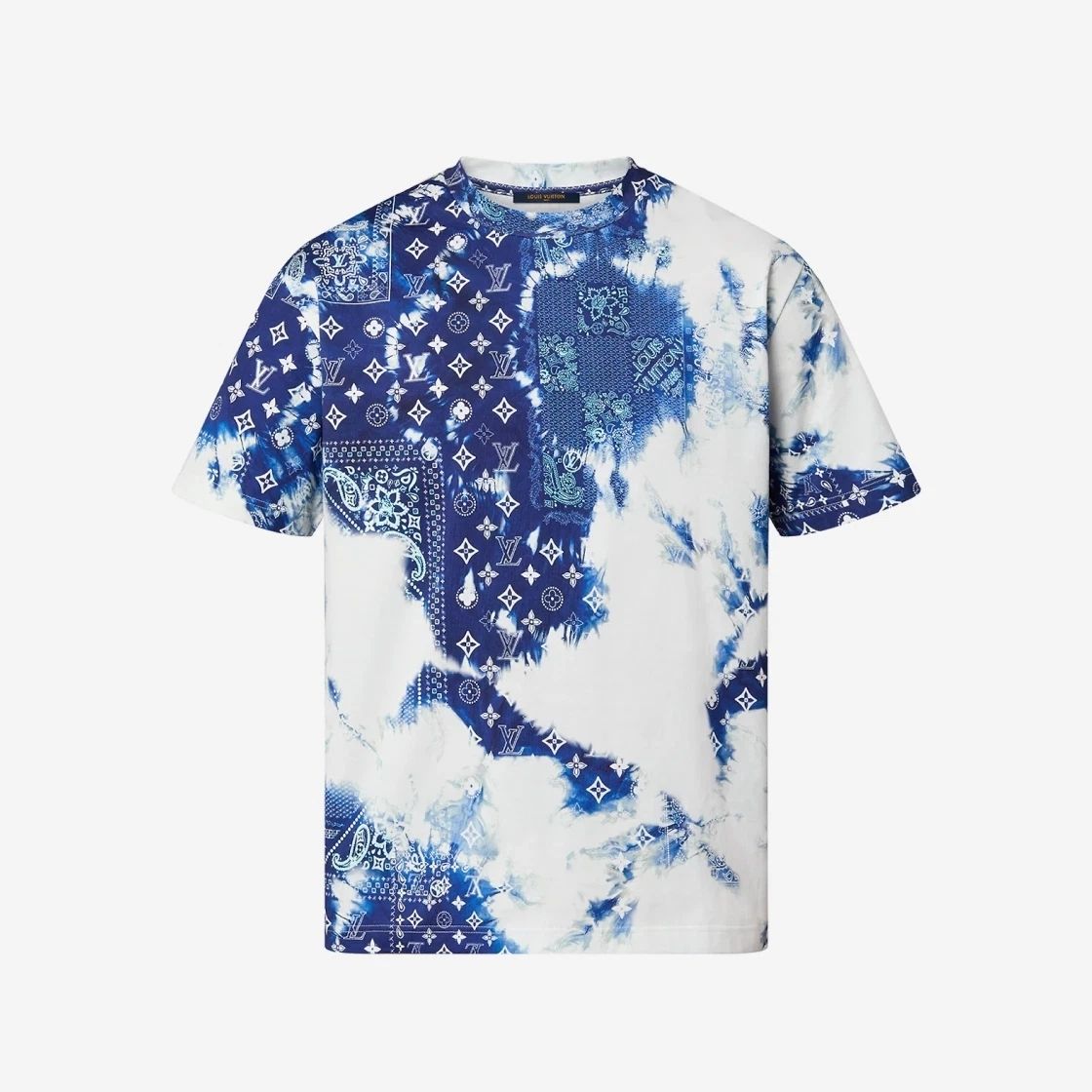 入手困難☆送料込【Louis Vuitton】モノグラムバンダナ Tシャツ (Louis