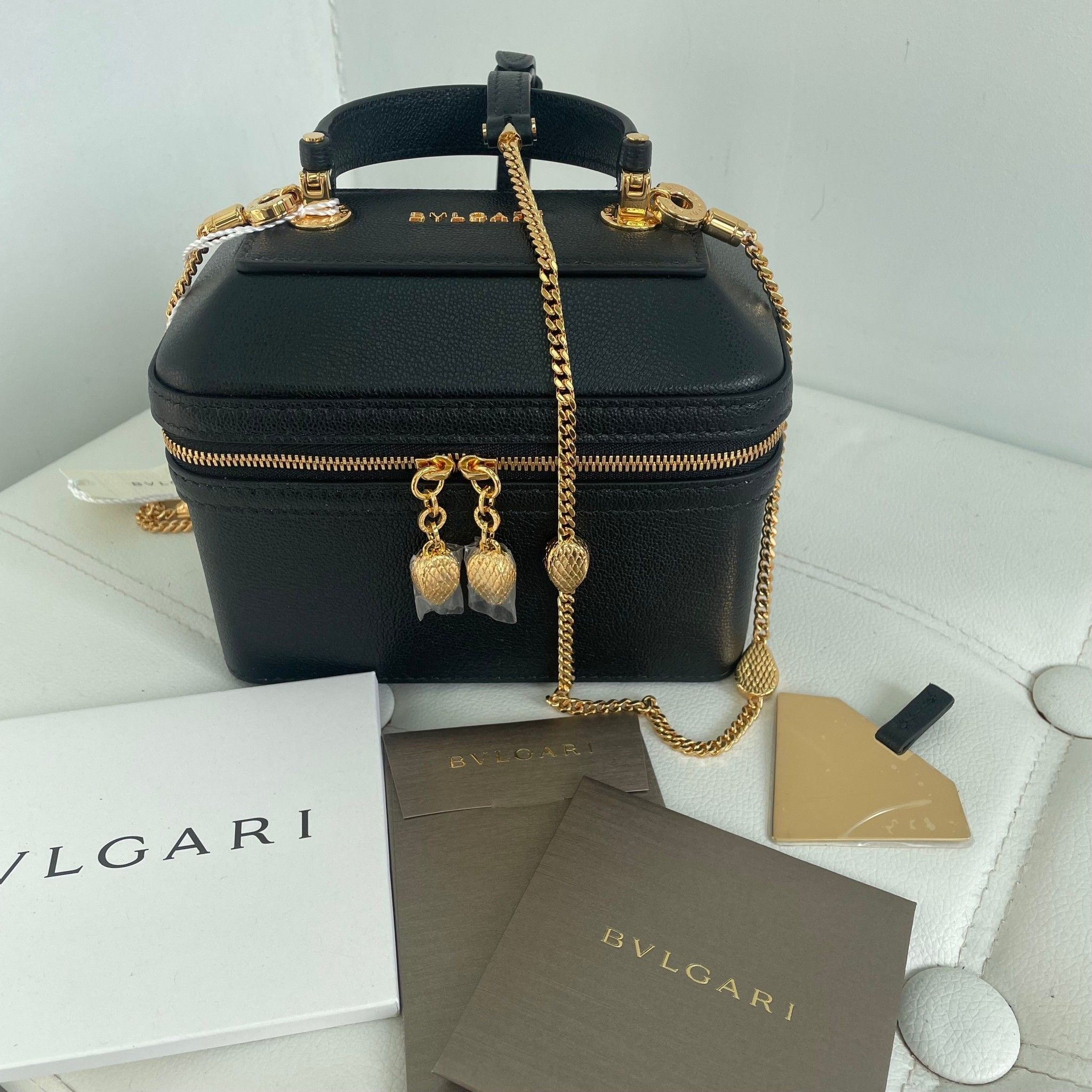 1点限り！◇ブルガリ◇最高級SERPENTI FOREVERヴァニティバック