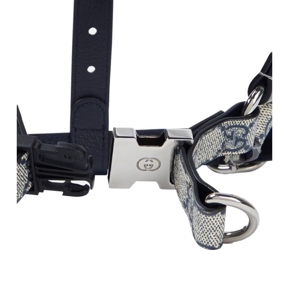 GUCCI】GG canvas dog harness S/M キャンバス犬用ハーネスS/M (GUCCI