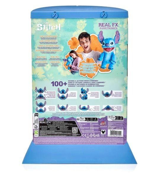 Disney】リアルFX ディズニー スティッチ パペット (Disney/ぬいぐるみ