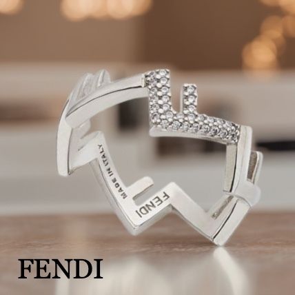 大人気 FENDI フェンディ ファイブ リング シルバー (FENDI/指輪