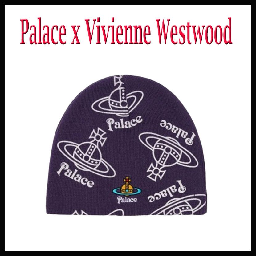 大人気 ☆PALACE X VIVIENNE WESTWOOD☆ JERSEY BEANIE (Palace