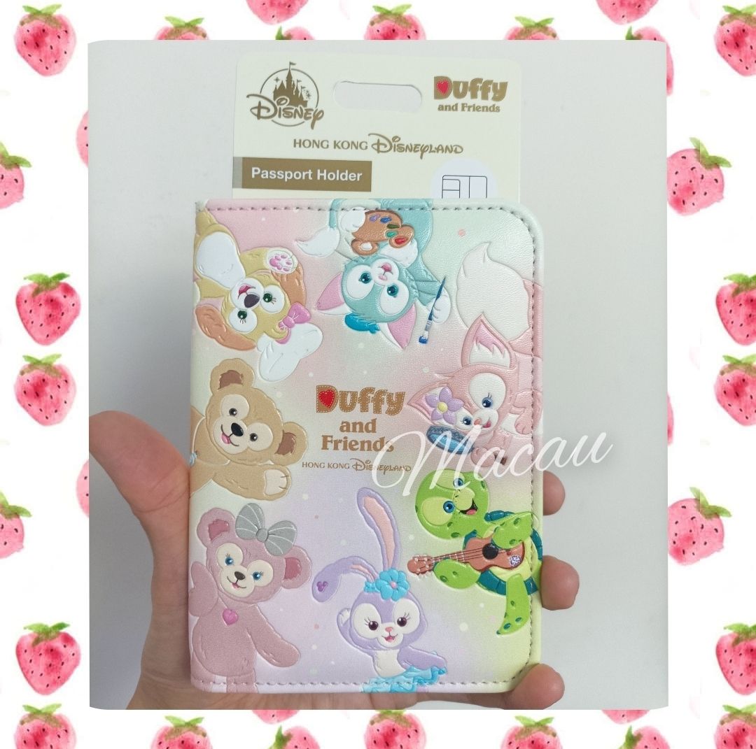 香港ディズニー☆ダッフィー&フレンズ パスポートケース (Disney