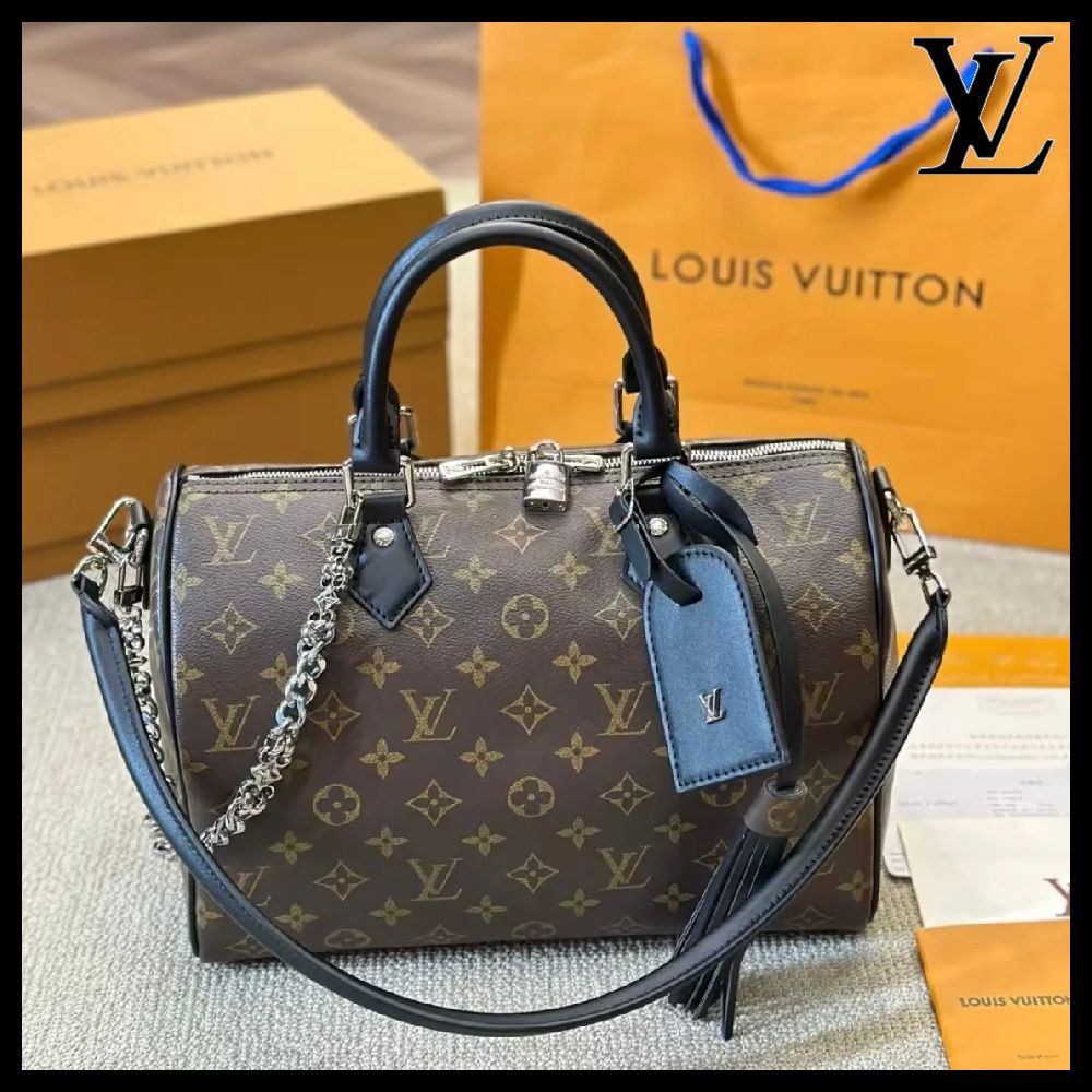 即購入オッケー！Louis Vuitton ボストンバッグ ダークブラウン 【公式