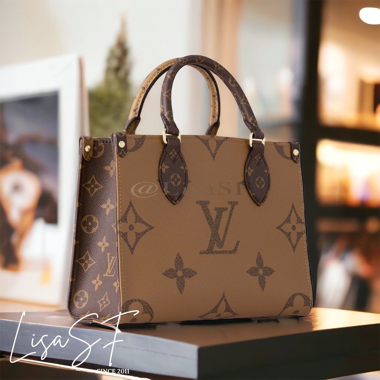 Louis コレクション Vuitton ブラウン トートバッグ ルイヴィトン