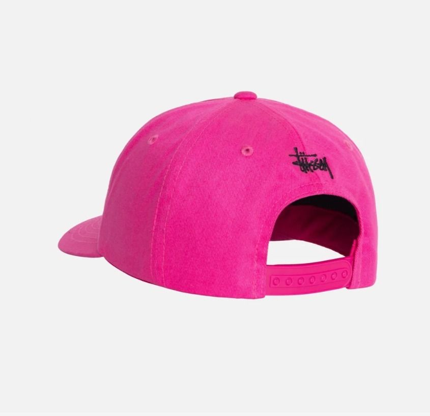 ☆関税込☆Stussy☆Low Profile Big Basic Snapback☆Pink☆ (STUSSY