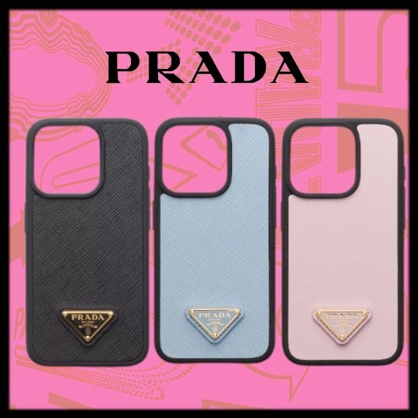 PRADA ピンク iPhoneケース iPhone13Pro PRADA ピンク iPhone13 mini用