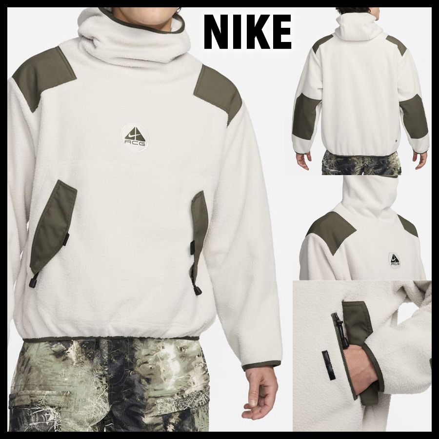 ☆NIKE☆ACG BALACLAVA RETRO フリースプルオーバー☆追跡可 (Nike