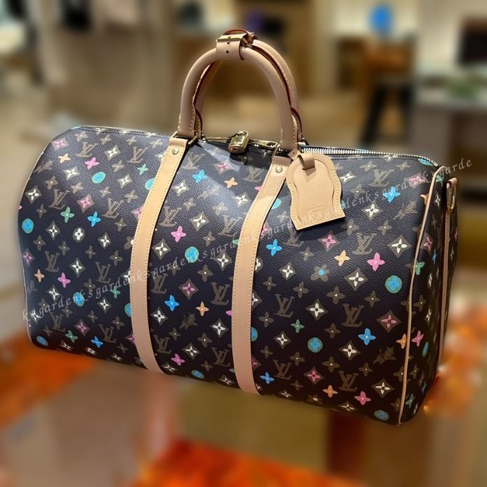 LOUIS VUITTON ボストンバッグ キーポル 良い バンドリエール 45 茶