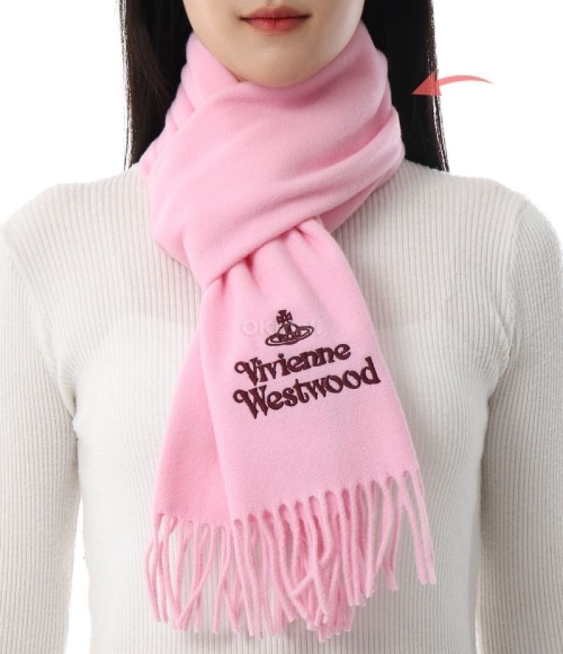 Vivienne Westwood｜MUFFLERS (EMBROIDERED LOGO SCARF (810 (Vivienne