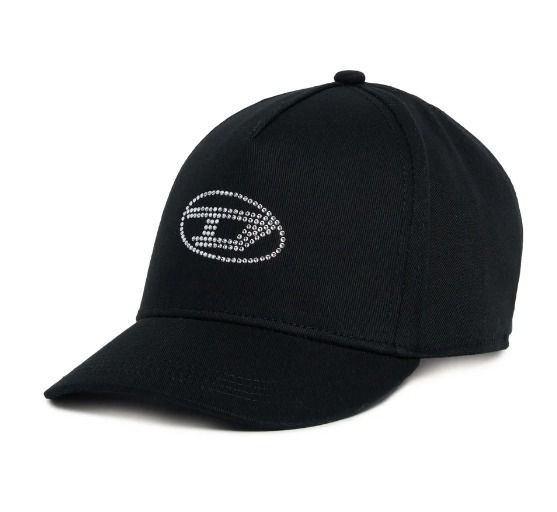 DIESEL C-Beast-A1 ロゴキャップ ブラック メタルD 新作 【公式通販】