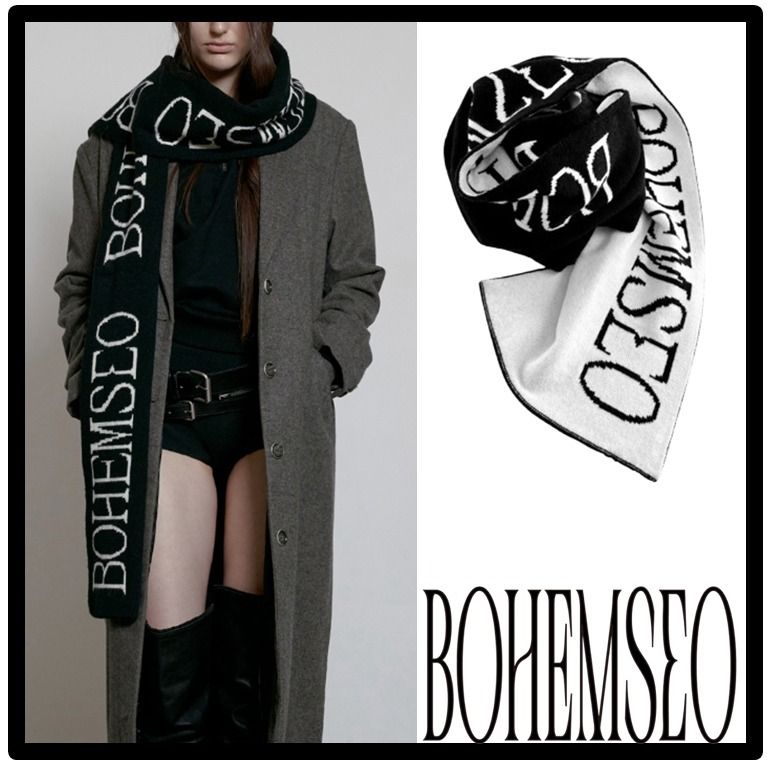 ☆送料・関税込☆Bohemian Seoul☆JACQUARD KNIT MUFFLER☆ (BOHEMSEO