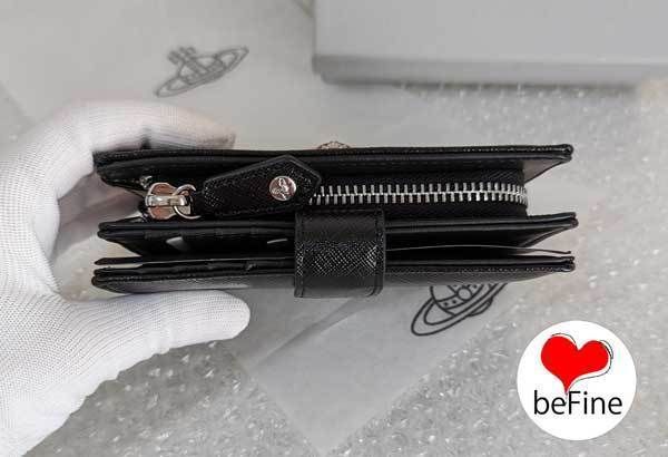 Vivienne Westwood ディアマンテ オーブ フラップ 二つ折り財布