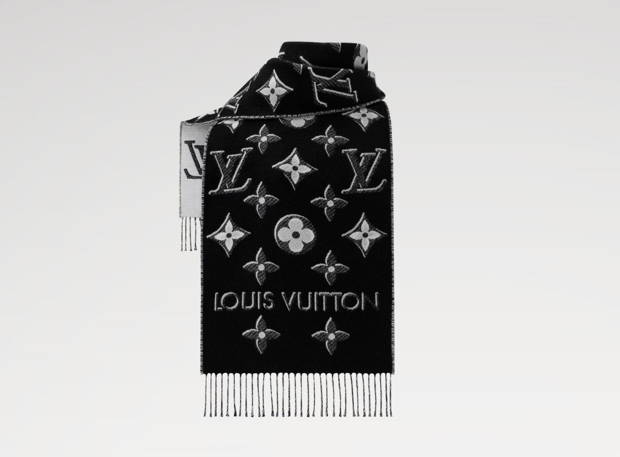 LOUIS VUITTON マフラー・LV エセンシャル シャイン / M78159 (Louis