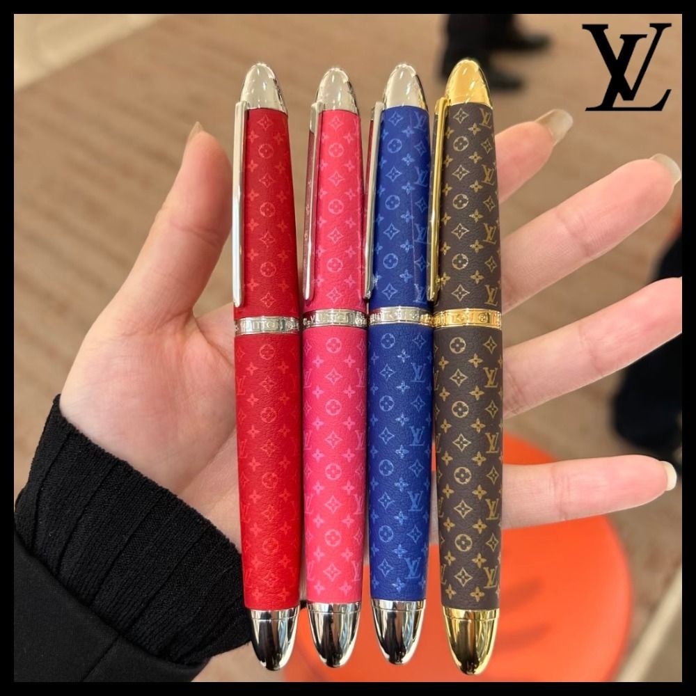 ギフトにも♪】ルイヴィトン☆ローラーボールペン・ドック (Louis