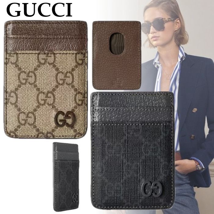 国内直営**GUCCI**マグネット カードケース お手持ちのスマホに (GUCCI