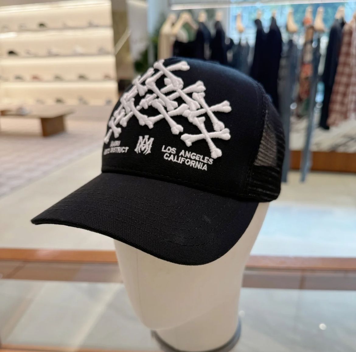 AMIRIメッシュキャップ AMIRIメッシュキャップ 黒 【公式通販】