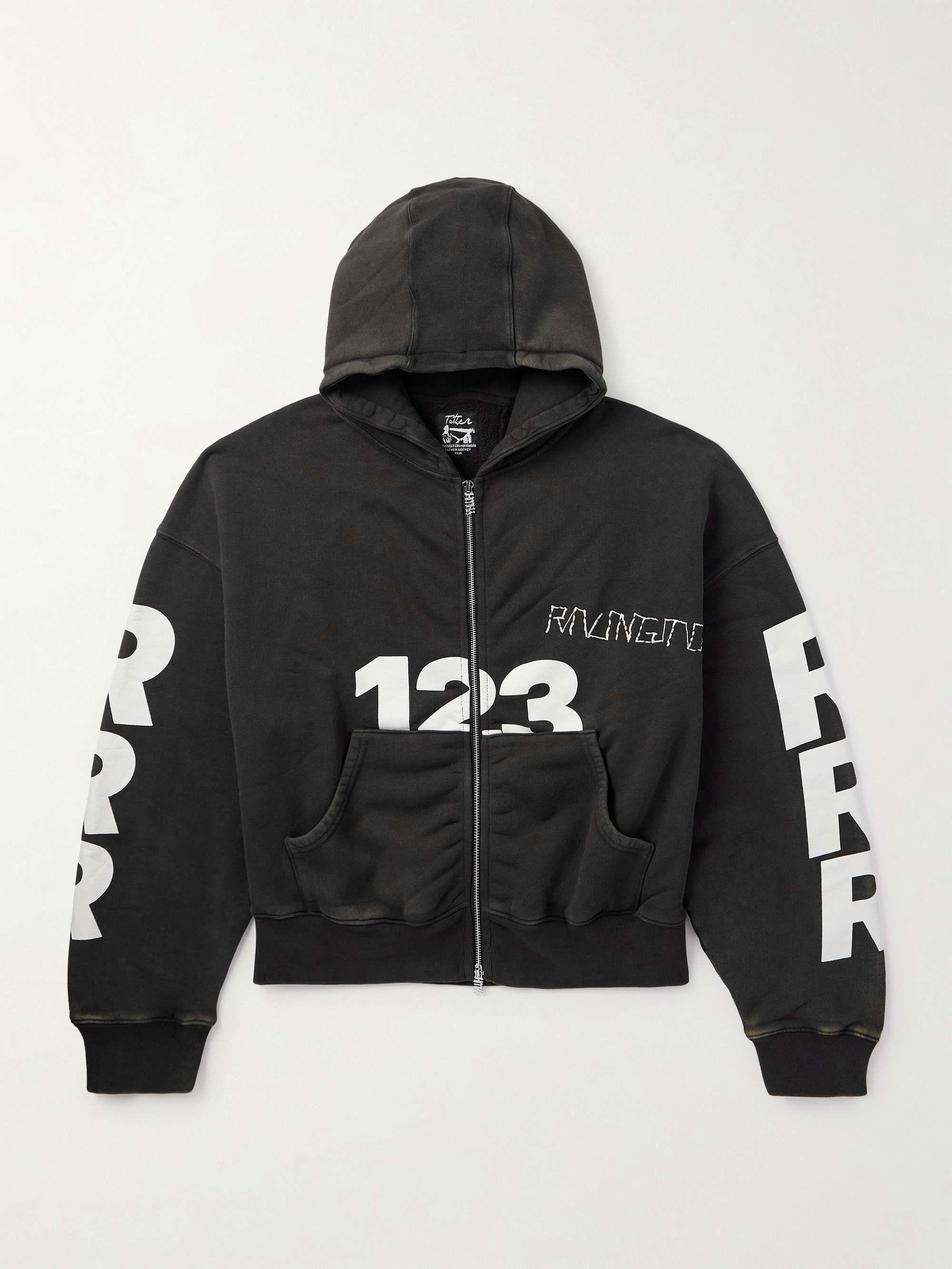 RRR123☆関税込☆USO-123 クロップド ジップアップパーカー (RIVINGTON