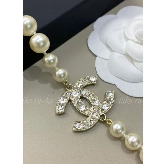 煌めくCCマーク♡【CHANEL】シャネル パール ネックレス (CHANEL