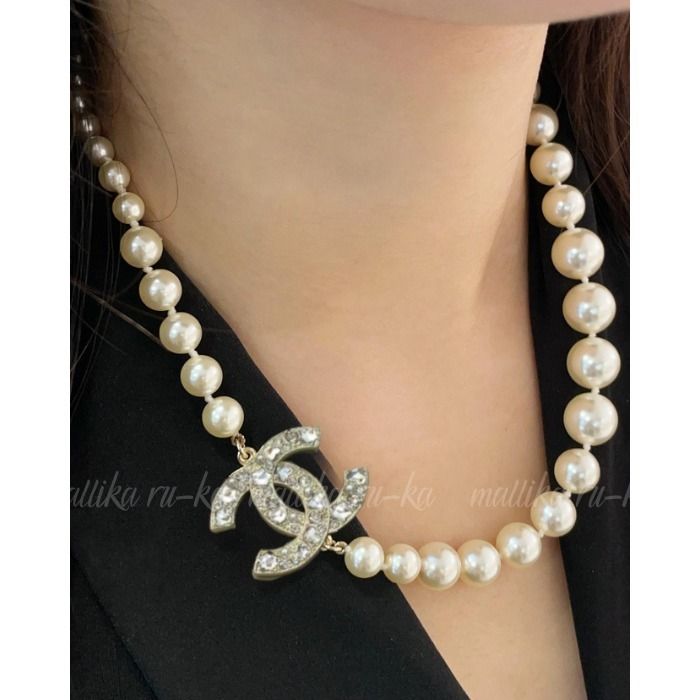 煌めくCCマーク♡【CHANEL】シャネル パール ネックレス (CHANEL