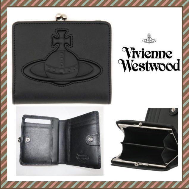 即 Vivienne Westwood 2つ折財布 CHELSEA WALLET FRAME POCKET