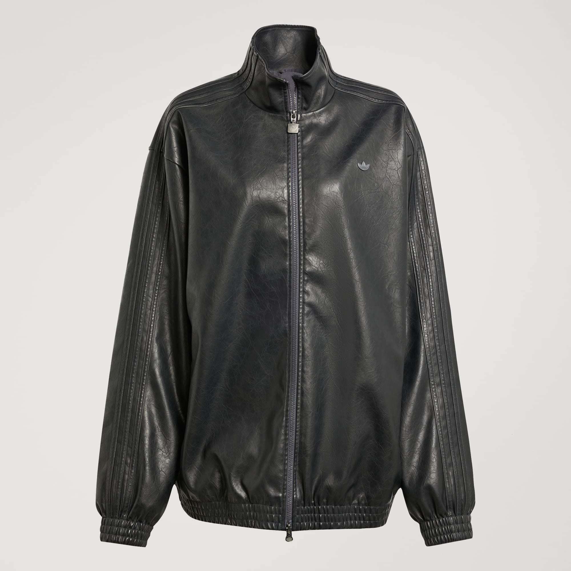 ☆adidas originals☆W PLEATHER FIREBIRD OVERSIZED TRACKTOP