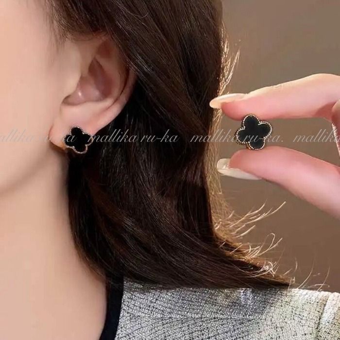 Van Cleef＆Arpels】ヴィンテージ アルハンブラ ピアス (Van Cleef