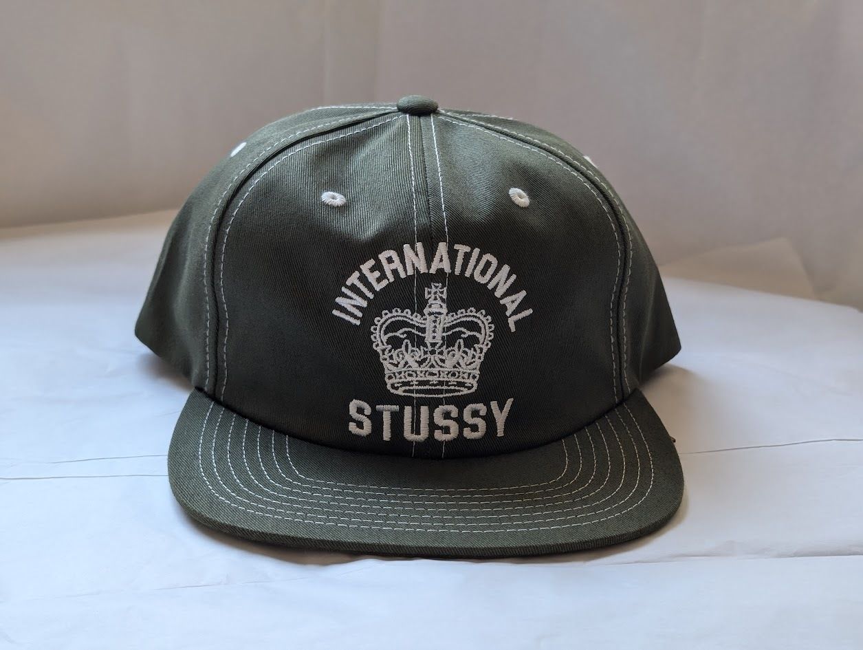 国内発送【STUSSY】MID-DEPTH INTERNATIONAL CROWN STRAPBACK (STUSSY