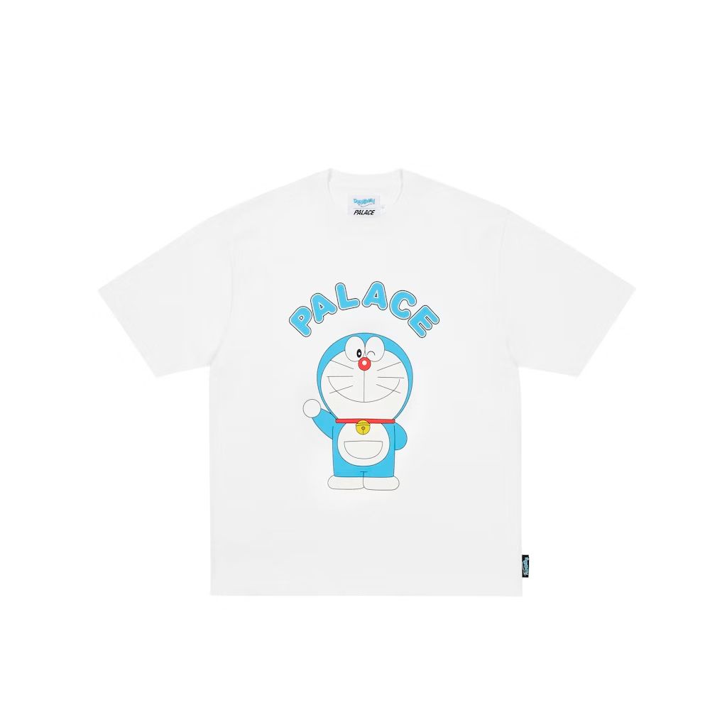 PALACE × ドラえもん】コラボ T-Shirt White - 25FW☆限定 (Palace