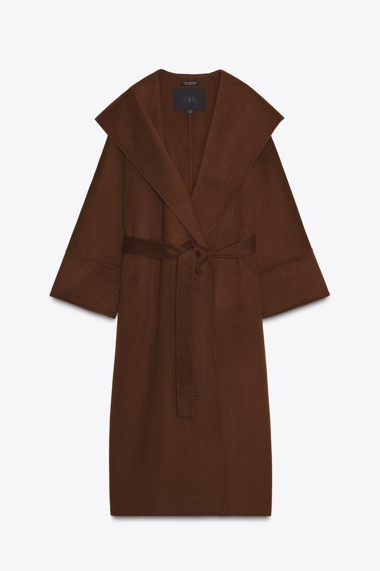 ZARA】ウール ベルト付きロングコート ZW COLLECTION 限定版 (ZARA