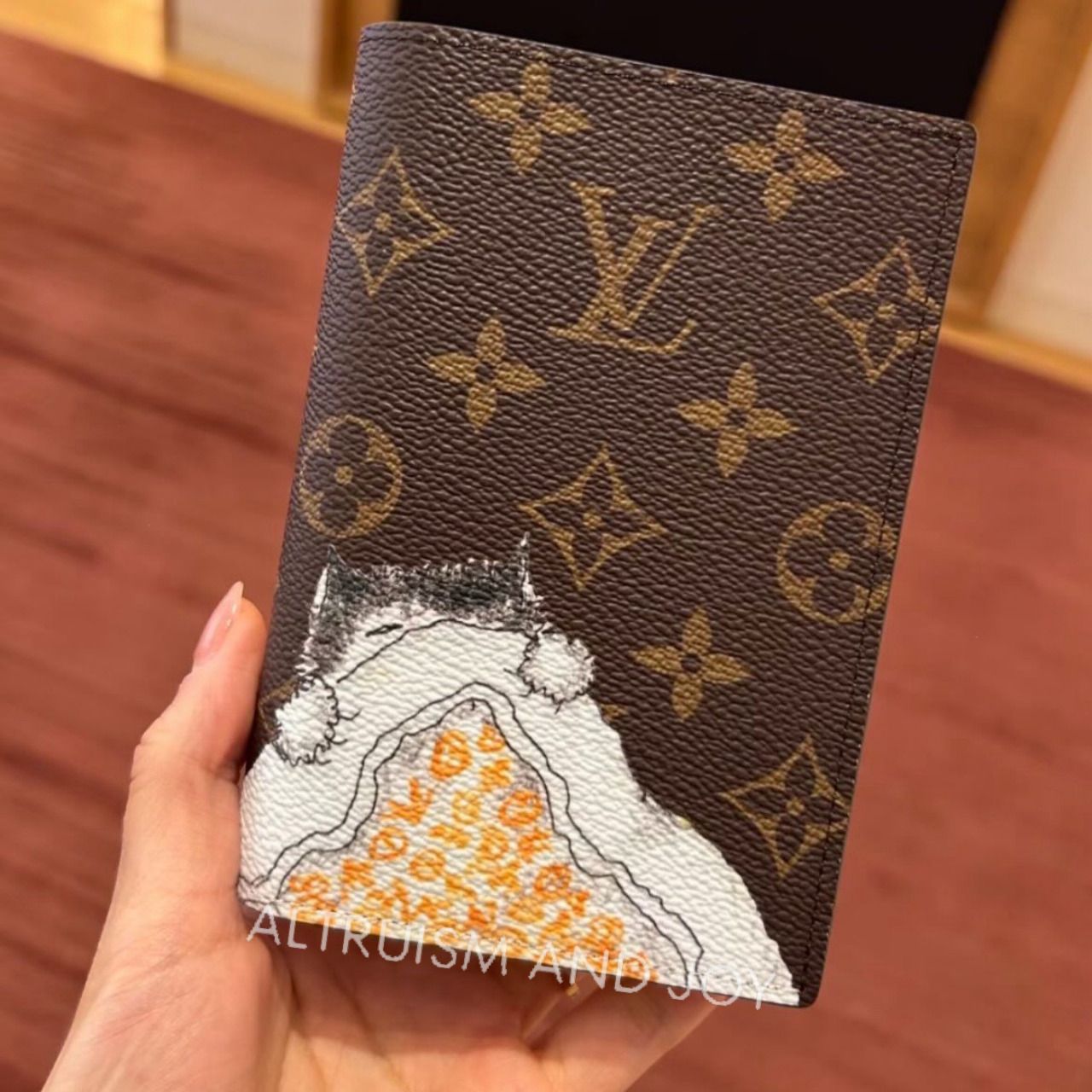 可愛い】LV パスポートカバー クーヴェルテュール・パスポール (Louis