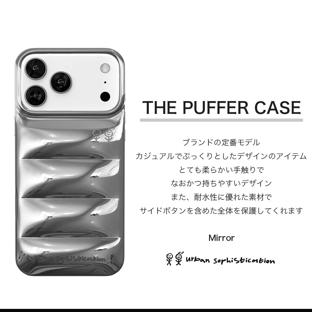 国内発送☆UrbanSophistication iPhone17ケース The Puffer Case