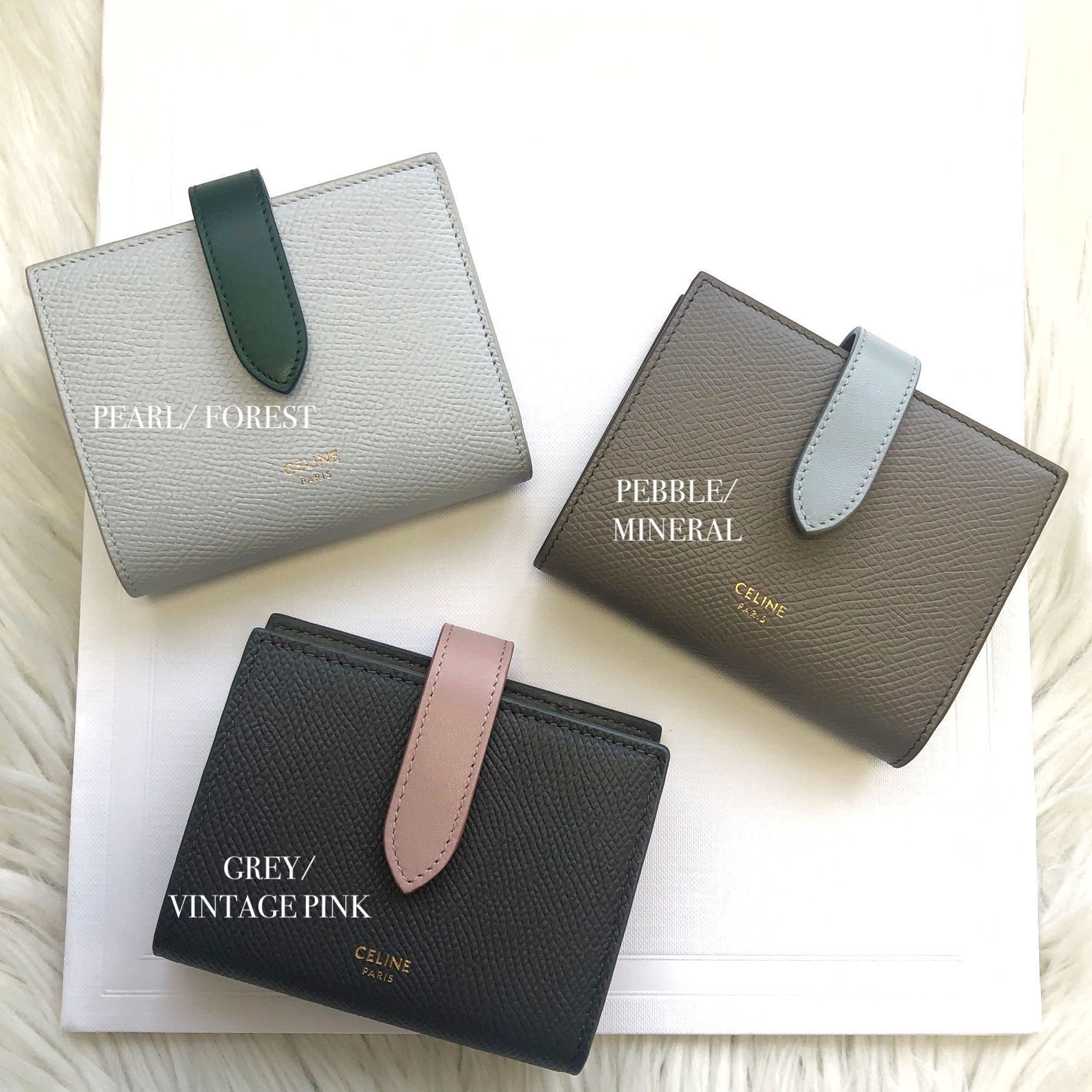 セール】CELINE セリーヌ スモール ストラップ ウォレット (CELINE