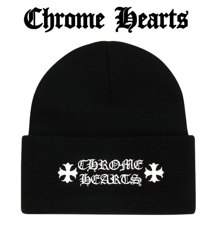 Chrome Hearts】Logo Beanie Black (CHROME HEARTS/ニットキャップ