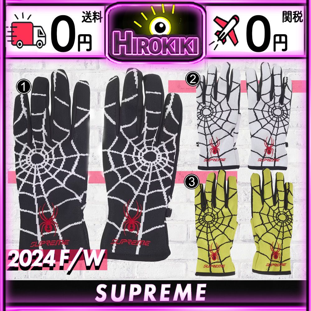 本物保証 /関税・送料無料】Supreme x Spyder Gloves (Supreme/手袋