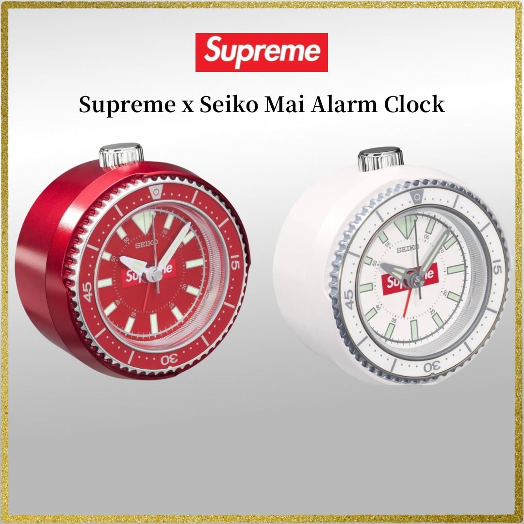 希少 SEIKO Supreme 置時計 アラーム機能付き 希少 SEIKO Supreme