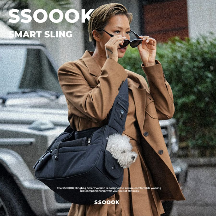 ◇SSOOOK◇SLING BAG◇Lサイズ◇2COLOR◇正規品 (SSOOOK/ペット