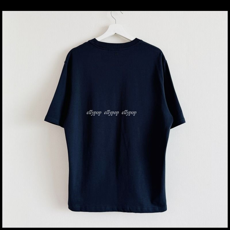 AMI PARIS Paris Logo Patch Short Sleeve アミパリス Tシャツ (AMI