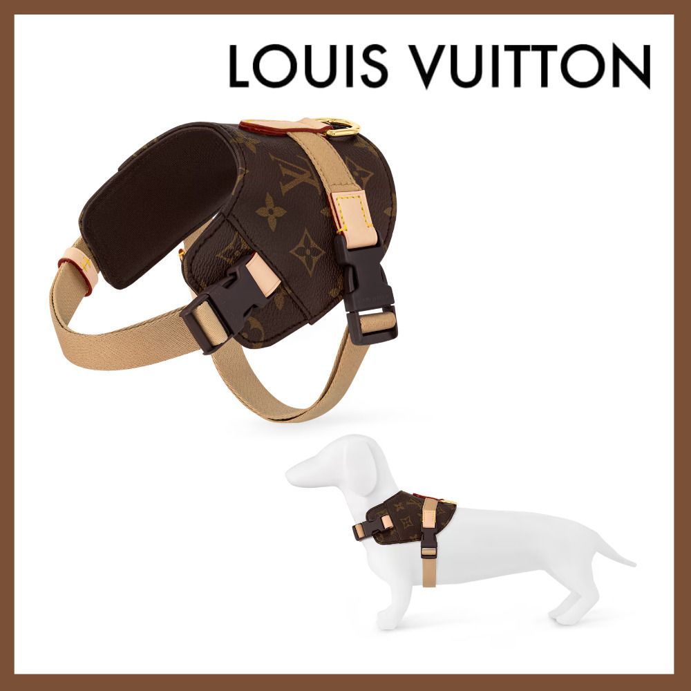LouisVuitton】犬用 ハーネス モノグラム ギフトにも◎ (Louis Vuitton