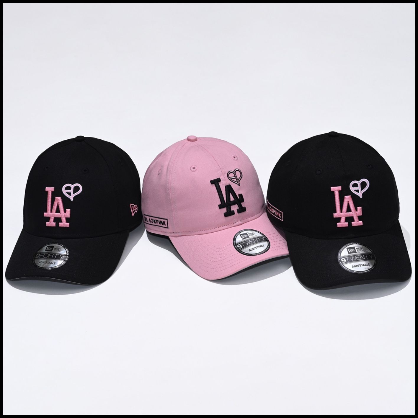 NEW ERA】×【BLACK PINK】LA DODGERS 9TWENTY コラボキャップ