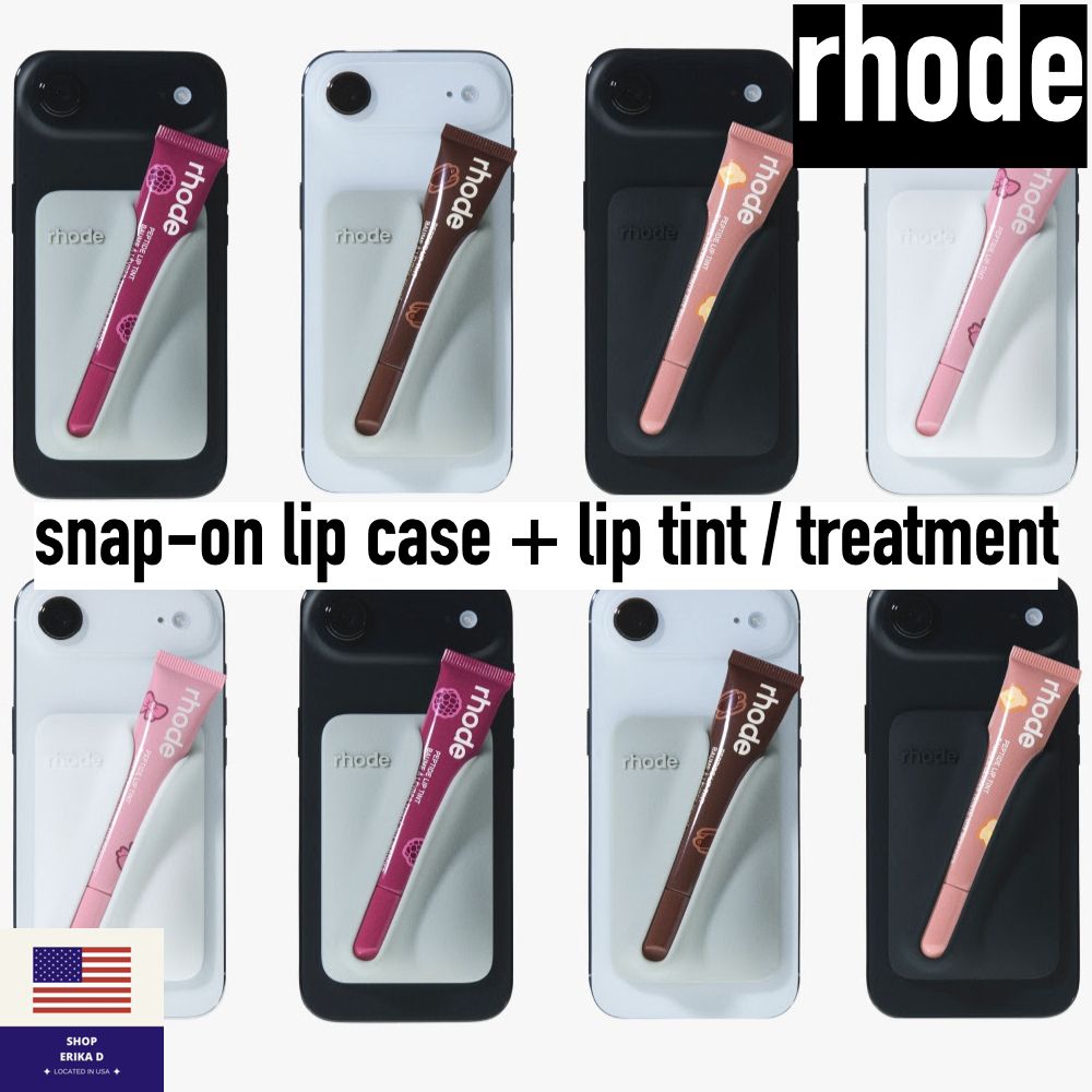 新登場!!【rhode】snap-on lip case + lip tint / treatment (rhode
