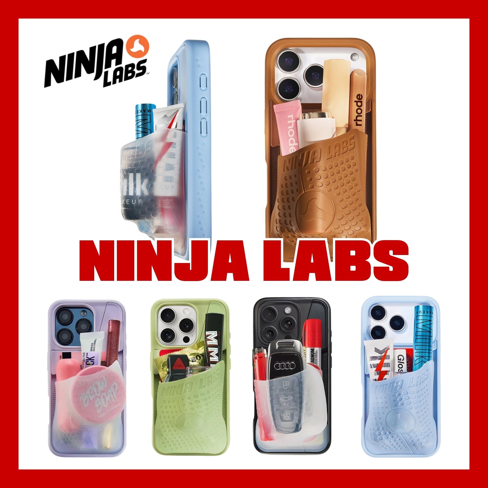 Ninja Labs】iPhone13/14/15/16/17 iPhoneケース (Ninja Labs