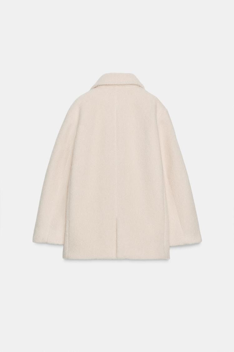 ZARA】ブークレダブルブレストミディ丈コート | 8073/328/712 (ZARA