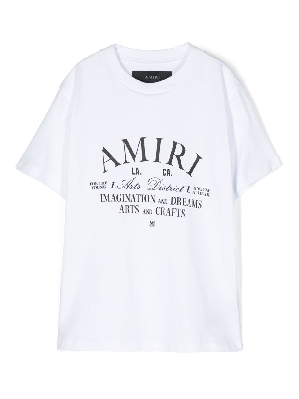 AMIRI KIDS logo-print Cotton T-shirt | White | FARFETCH