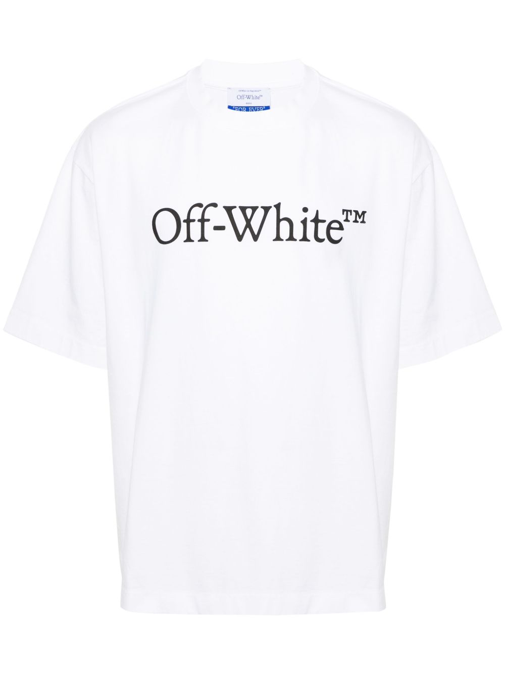 Off-White Big Bookish Skate Cotton T-shirt | White | FARFETCH