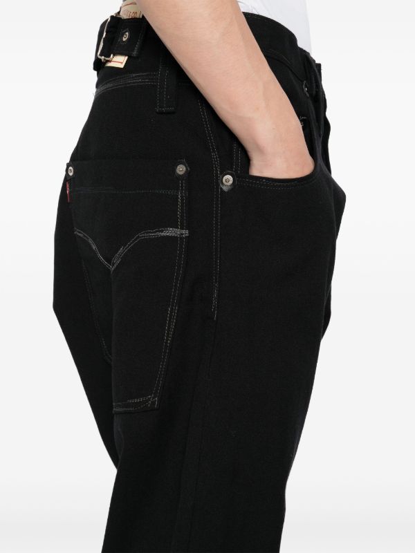 Junya Watanabe MAN x Levis サルエルパンツ | ブラック | FARFETCH JP